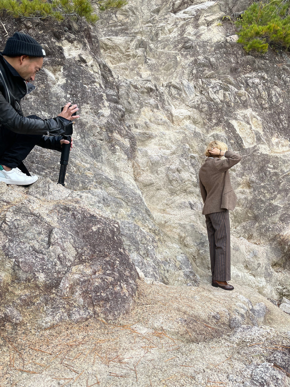 MON LOUP撮影風景