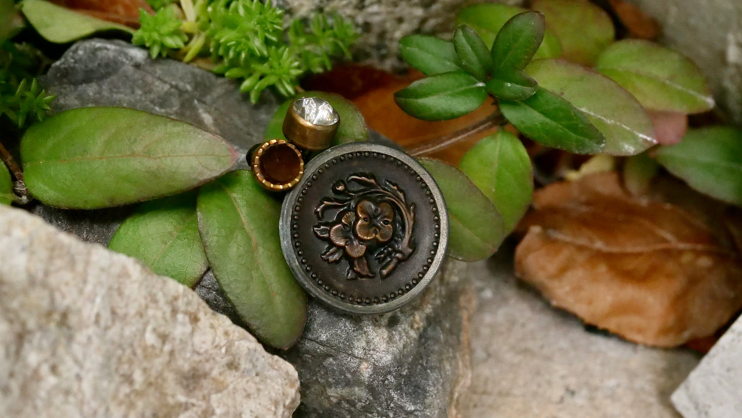 England little flower broach