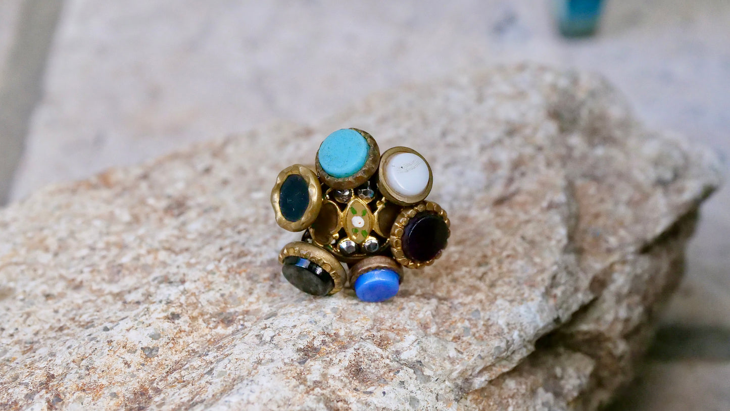 antique colorful ring