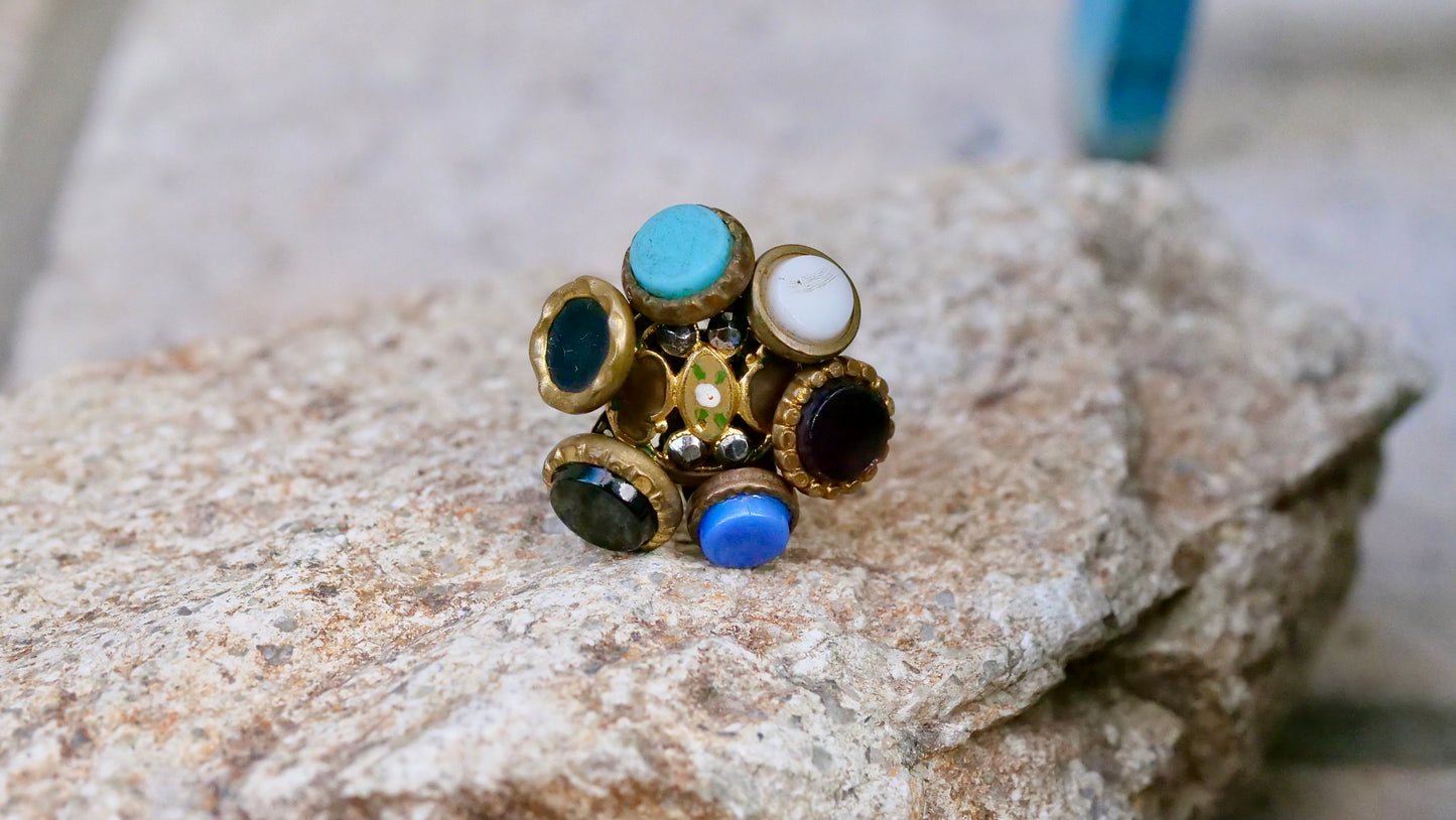 antique colorful ring