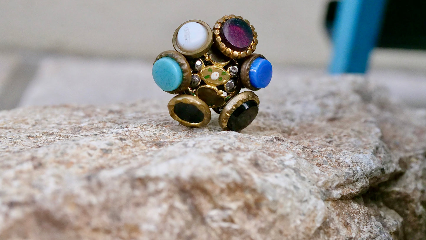 antique colorful ring