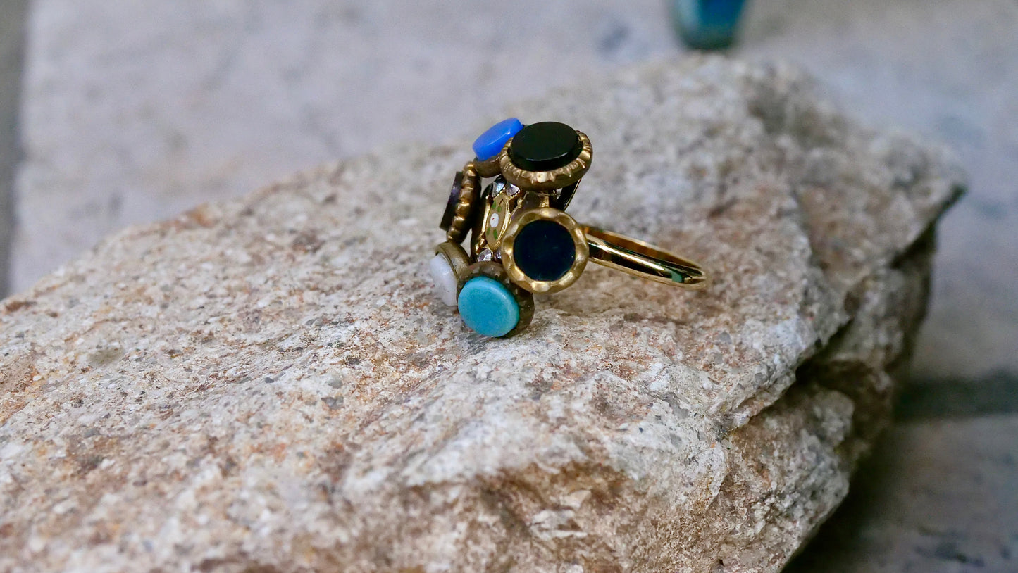 antique colorful ring