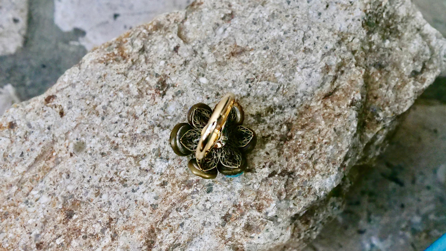 antique colorful ring