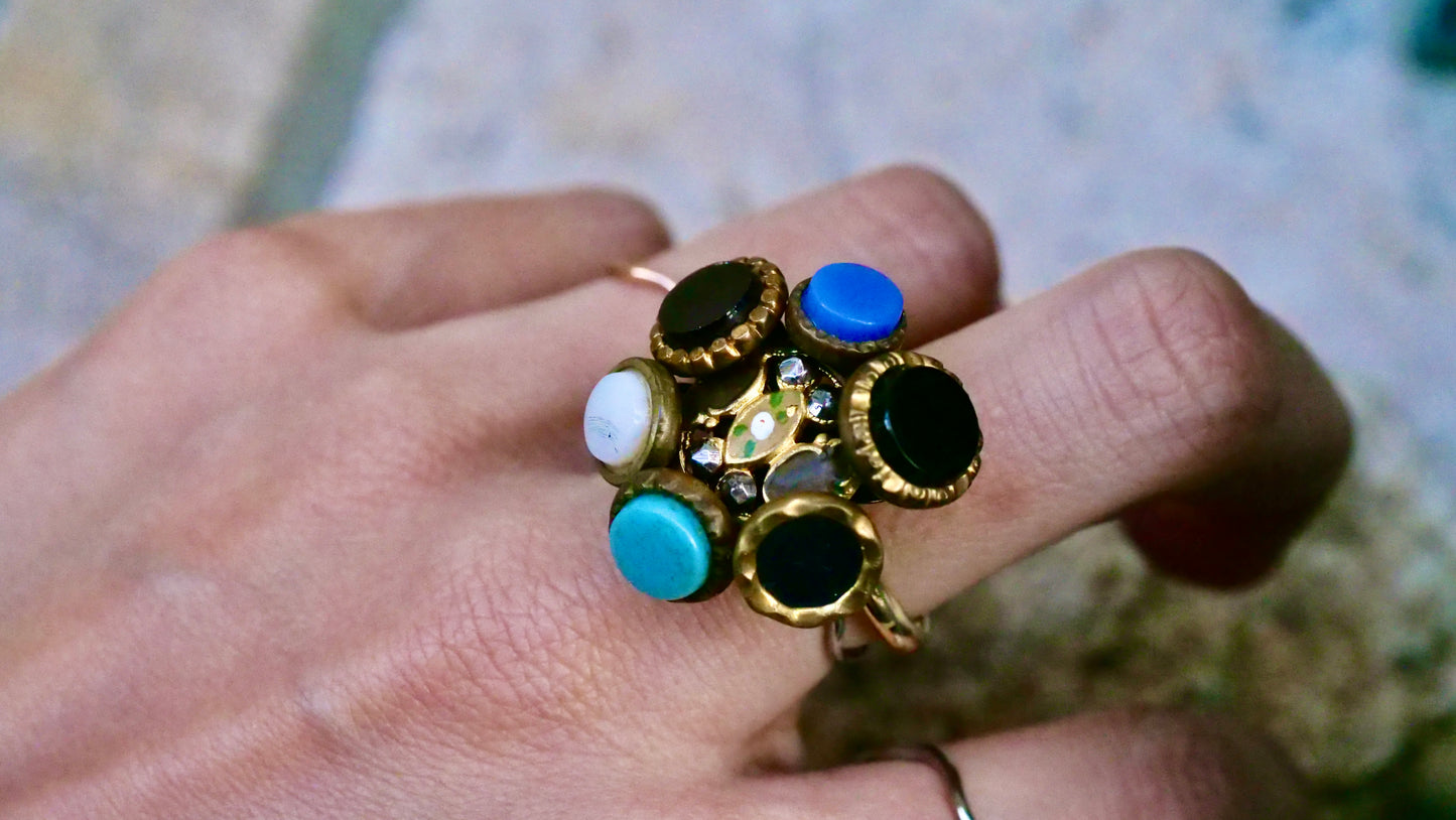 antique colorful ring